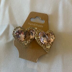 Sparkly stud earrings